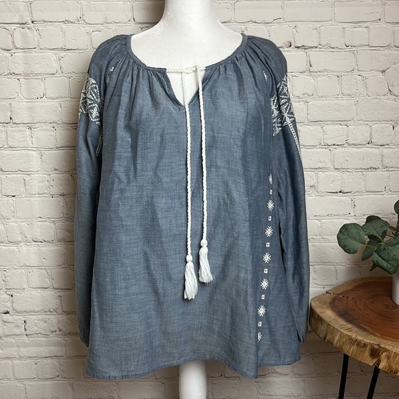 Roberta Roller Rabbit Peasant Top - Picture 2 of 15